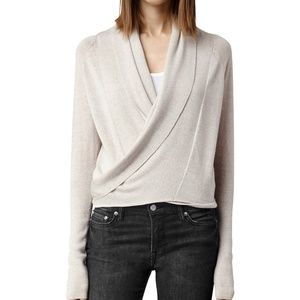 AllSaints wasson pirate cardigan